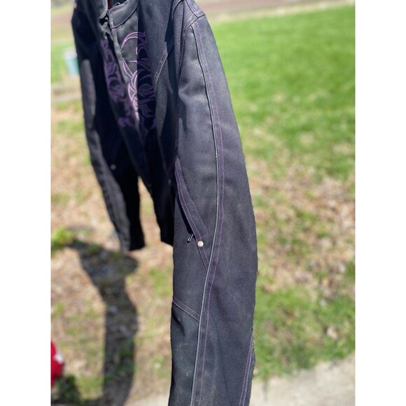 NexGen Womens 4XL Black Motorcycle Biker Cycle Jacket - Picture 4 of 12